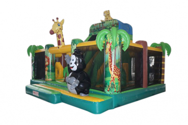 Hüpfburg Jungle Multiplay in 6,9m x 5,4m x 5,6mh